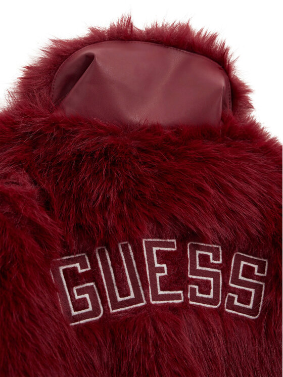Guess Guess Kožešina J5BL02 WHH10 Červená Regular Fit