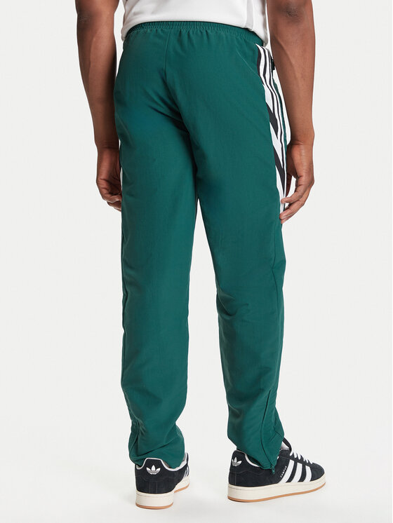 adidas adidas Spodnie dresowe JX3055 Zielony Regular Fit