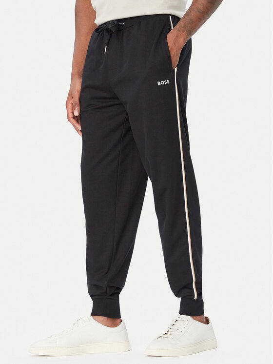 BOSS BOSS Spodnie dresowe 50571171 Czarny Regular Fit
