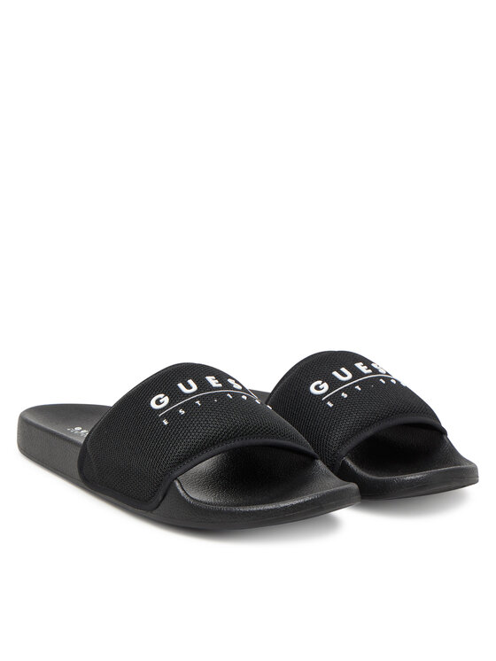 Guess Guess Şlapi FMJTOM FAB19 Negru
