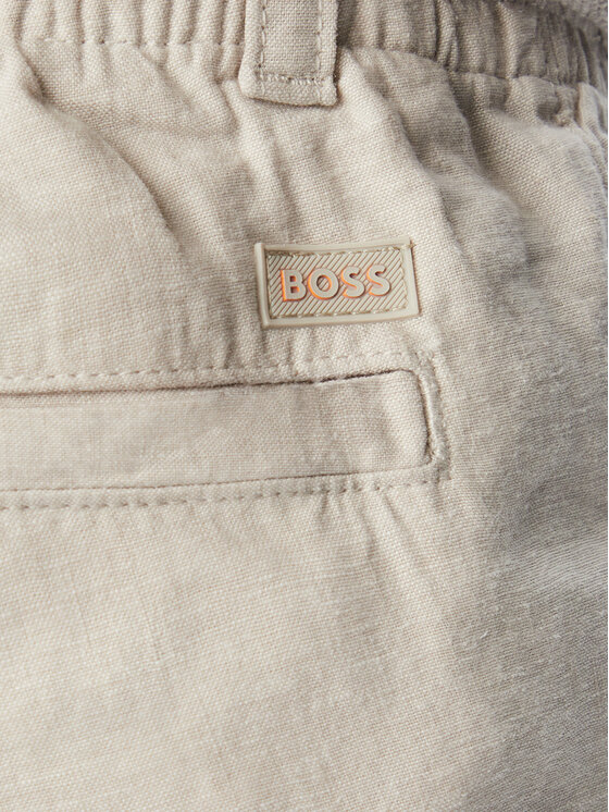 BOSS BOSS Чино панталони Sanderson-L-3 50559595 Бежов Regular Fit