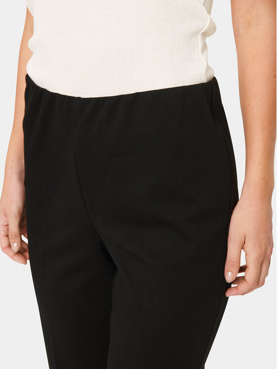 Saint Tropez Saint Tropez Трикотажні штани 30511700 Чорний Flared Leg