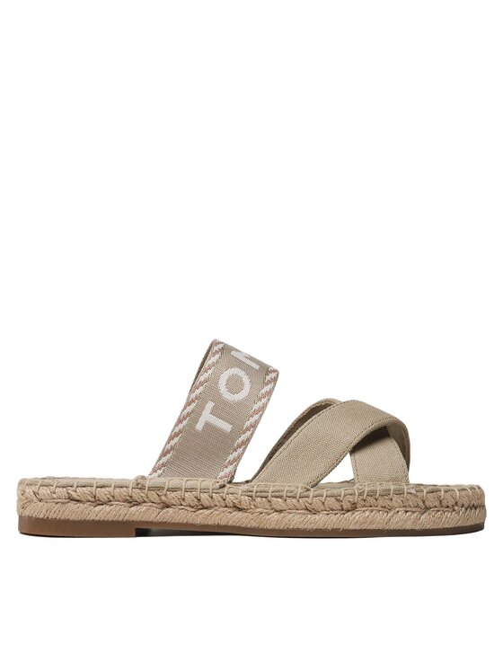 Tommy Hilfiger Espadrile Seasonal Webbing Sandal FW0FW07181 Bež