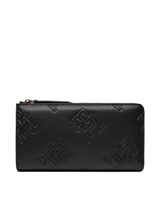 Tommy Hilfiger Große Damen Geldbörse Th Refined Large Za Mono 