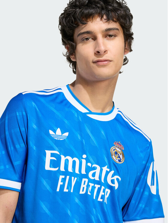 adidas adidas Koszulka techniczna Real Madrid 25/26 Third Jersey Błękitny Slim Fit