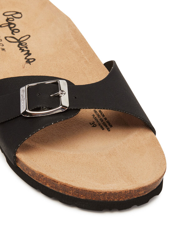 Pepe Jeans Pepe Jeans Şlapi PLS90616 Negru
