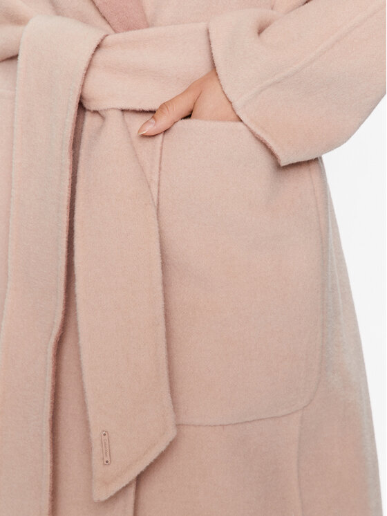 Calvin Klein Calvin Klein Wollmantel K20K205855 Rosa Regular Fit