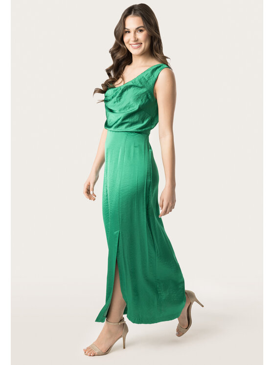 QUIOSQUE QUIOSQUE Sukienka codzienna CATALINA DRESS Zielony Regular Fit