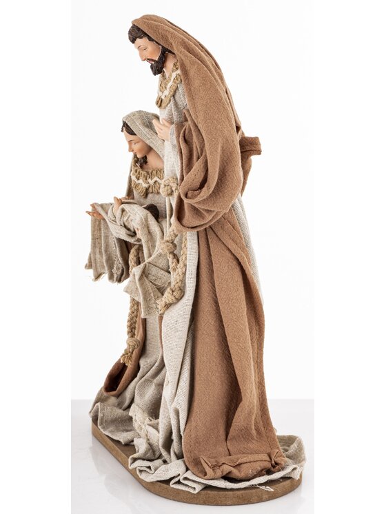 MIAhome MIAhome Figurka dekoracja świąteczna SAGRADA FAMILIA-2 Brązowy