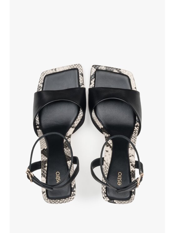 Estro Estro Σανδάλια ER00117196 Μαύρο