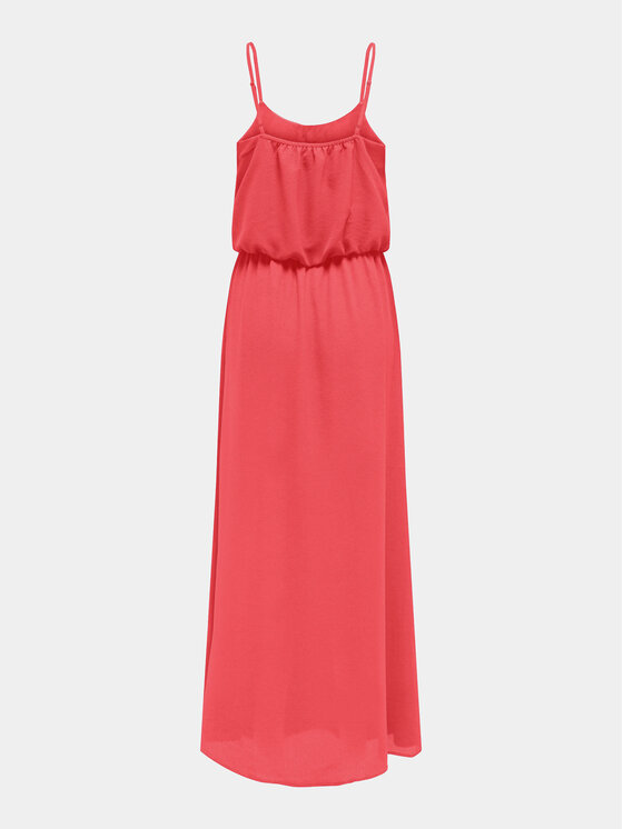ONLY ONLY Sommerkleid Winner 15177381 Rot Regular Fit