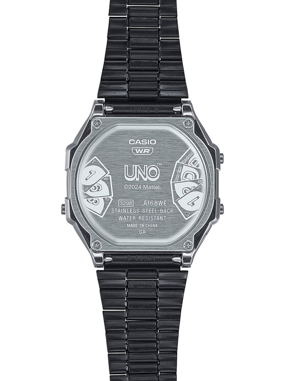 Casio Casio Karóra Vintage Maxi X Uno™ A168WEUC-1AER Fekete