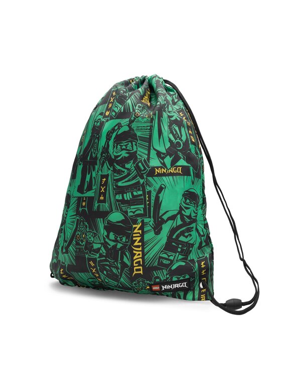 LEGO LEGO Maišo tipo kuprinė DRAWSTRING BAG 10034-2301 Žalia