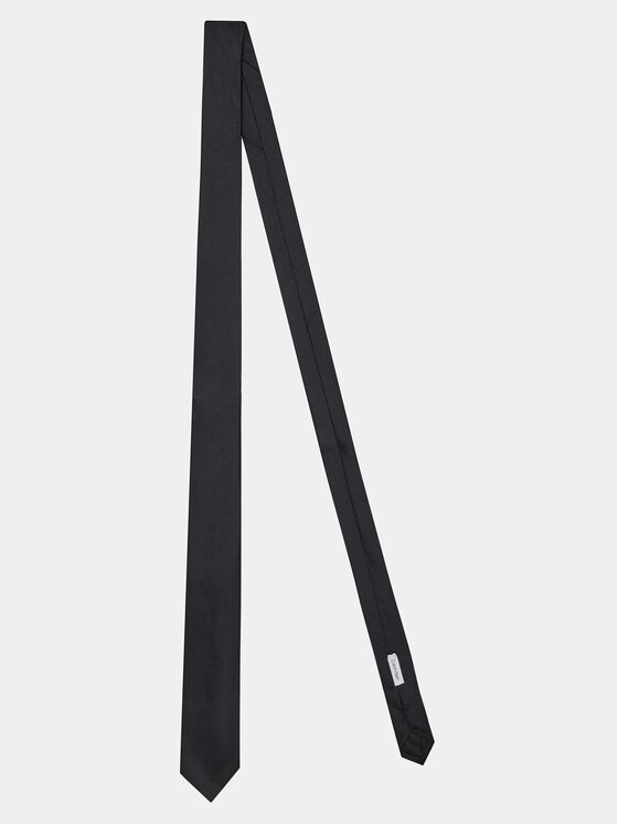 Calvin Klein Calvin Klein Γραβάτα Twill Solid Silk Tie K10K112320 Μαύρο