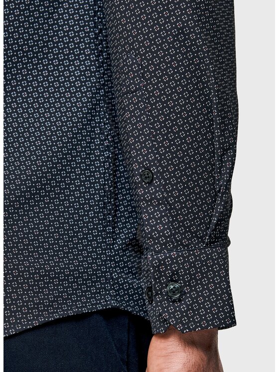 Pako Lorente Pako Lorente Koszula P26SF-1X-062 Czarny Slim Fit