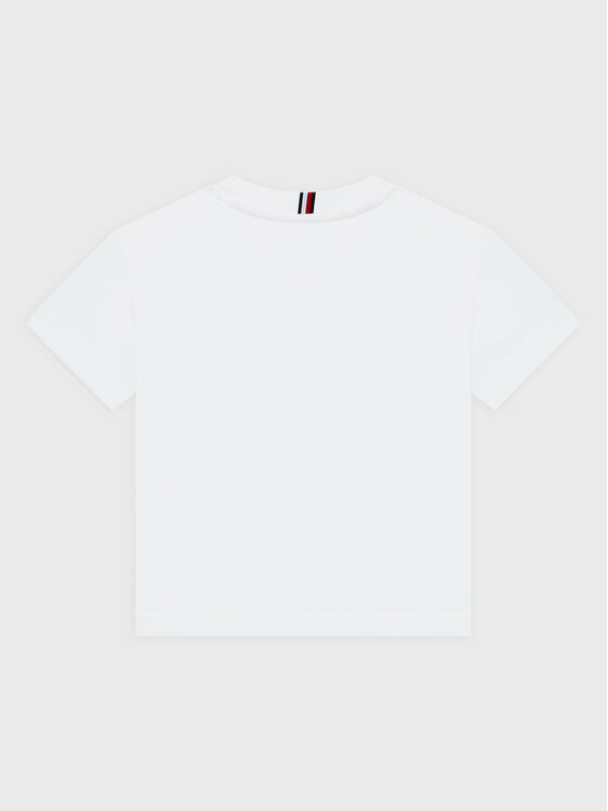 Tommy Hilfiger Tommy Hilfiger Majica KB0KB07788 M Bela Regular Fit