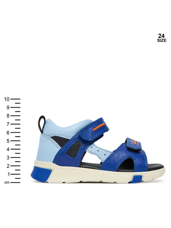 ECCO ECCO Sandály Mini Stride 76114161119 Modrá