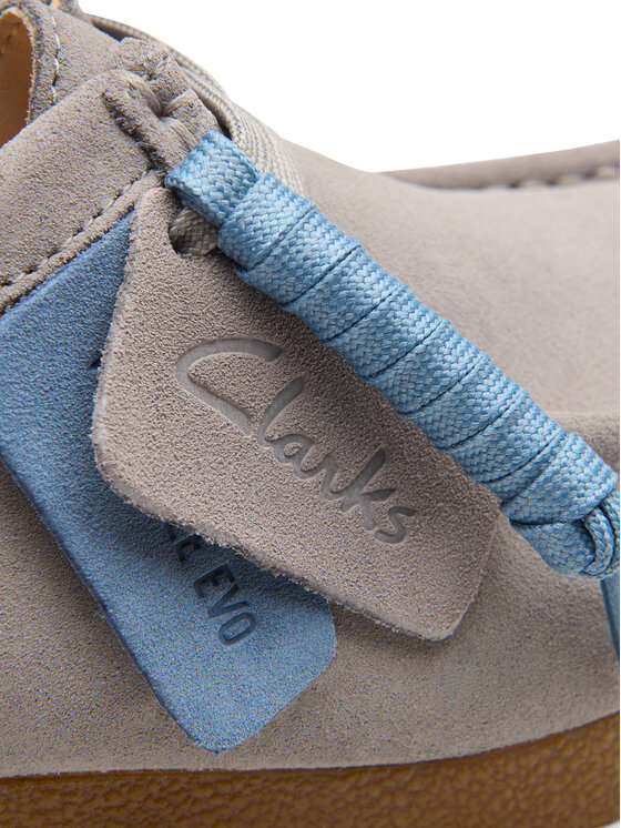 Clarks Clarks Félcipő WallabeeEVOSh 26181477 Szürke
