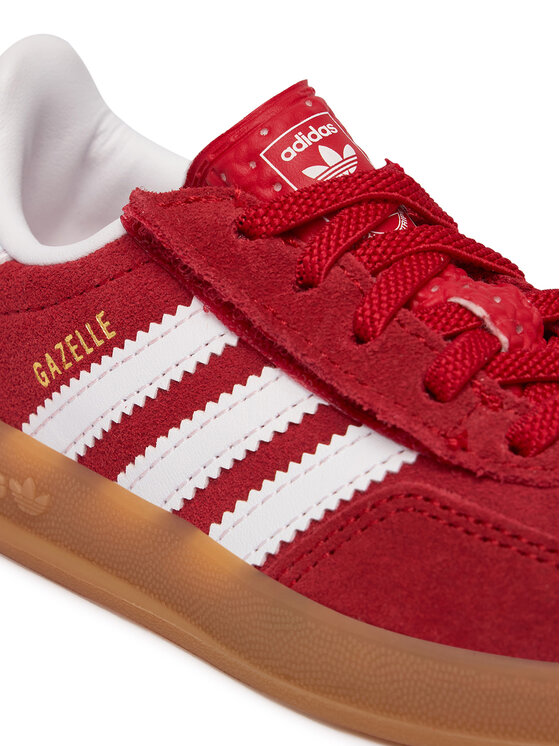adidas adidas Sneakers Gazelle Indoor Comfort Closure Elastic Lace IH9132 Roșu