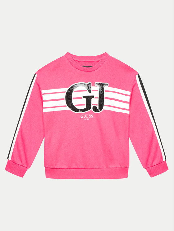 Guess Mikina J4YQ01 KA6R4 Ružová Regular Fit