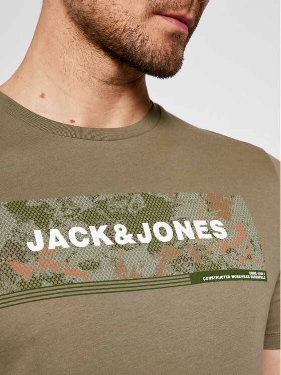 T-shirt Campa 12188029 Verde Slim Fit