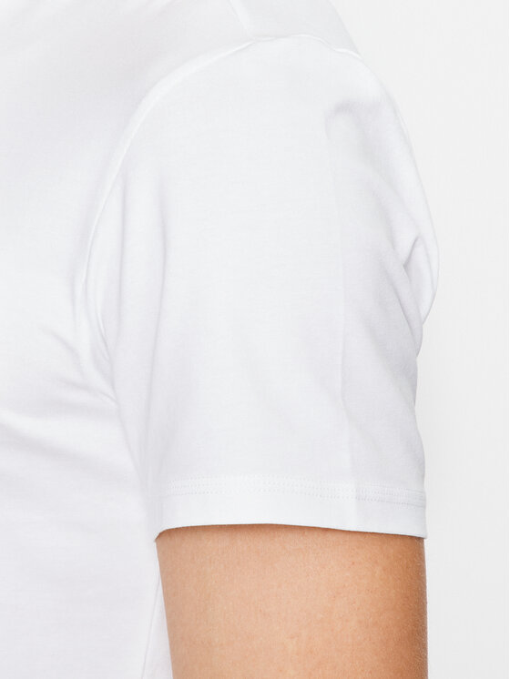 Guess Guess T-Shirt U3BM21 K6YW0 Biały Regular Fit