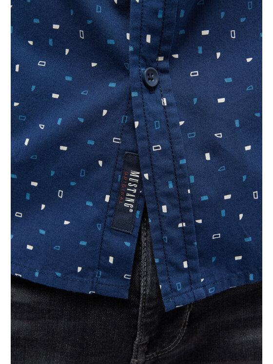 Mustang Mustang Camicia ELMORE Blu Regular Fit