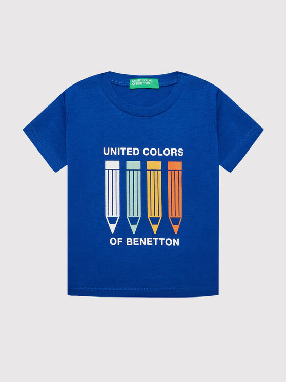 United Colors Of Benetton Tricou 3I1XG102N Albastru Regular Fit