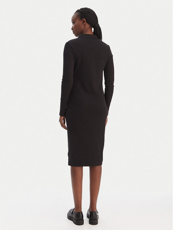 Calvin Klein Jeans Calvin Klein Jeans Strickkleid LV047E202G Schwarz Slim Fit