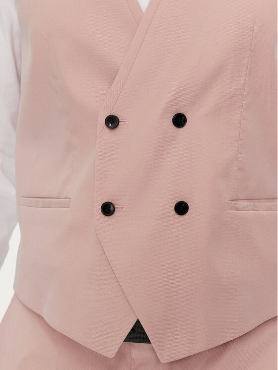 HUGO Hugo Abito completo Arti/Hesten 242 50526868 Rosa Extra Slim Fit