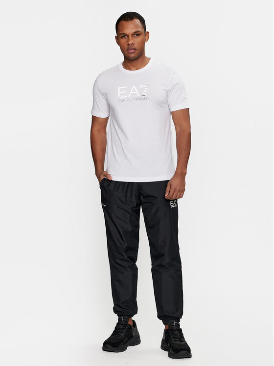 EA7 Emporio Armani EA7 Emporio Armani T-shirt 3DPT71 PJM9Z 1100 Bianco Regular Fit