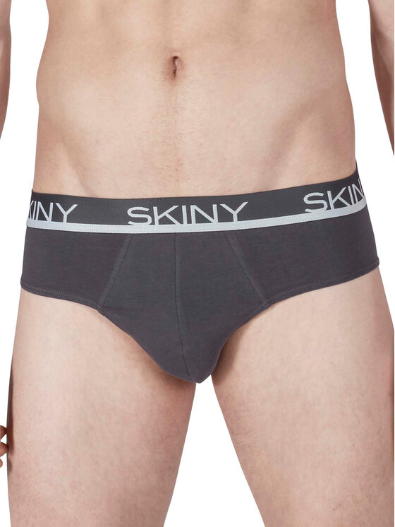 Skiny Skiny Sada 3 kusů slipů 86839 Černá