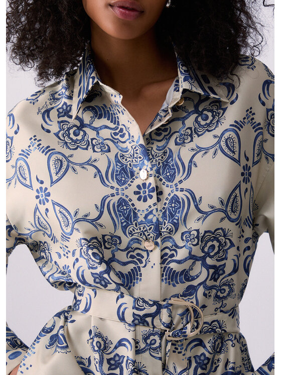 Liu Jo Liu Jo Camicia CA6229TS555P9652 Azzurro chiaro Loose Fit