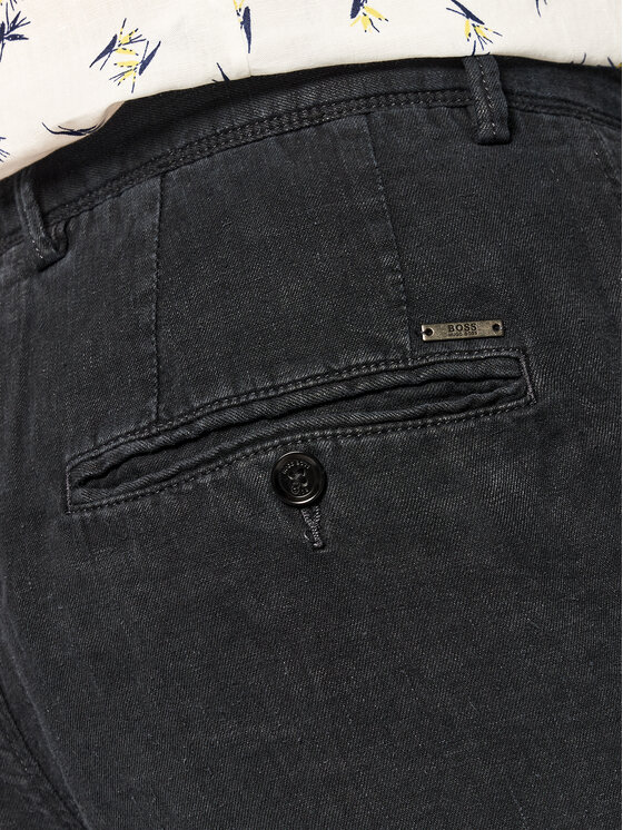 BOSS Boss Bavlnené šortky Rigan 50426361 Tmavomodrá Regular Fit