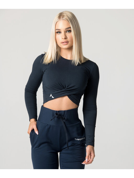 Carpatree Carpatree Top TopGaia Granatowy Fitted Fit