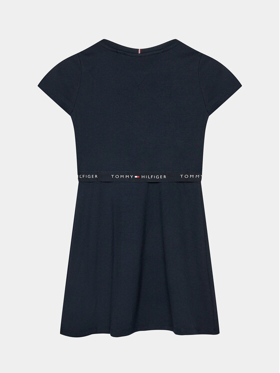 Tommy Hilfiger Tommy Hilfiger Ikdienas kleita Essential Skater KG0KG07776 D Tumši zils Regular Fit