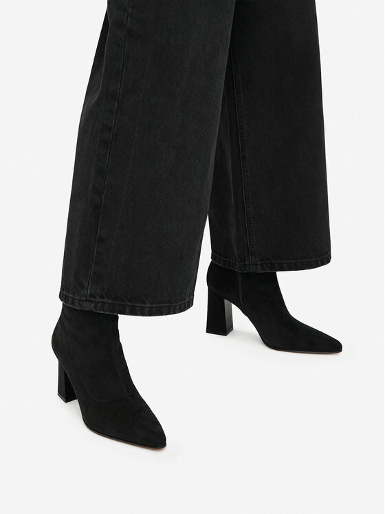 Nine West Nine West Botine CEO-AFRA-01 Negru
