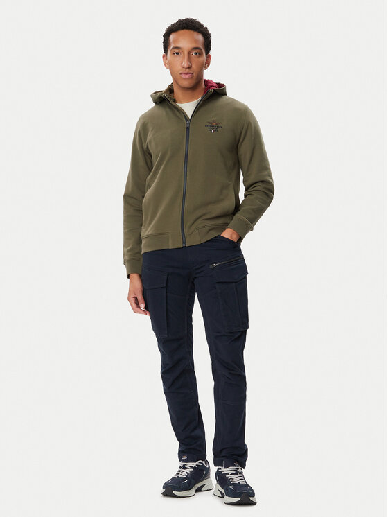 Aeronautica Militare Aeronautica Militare Μπλούζα 262FE2097UF00662 Χακί Regular Fit