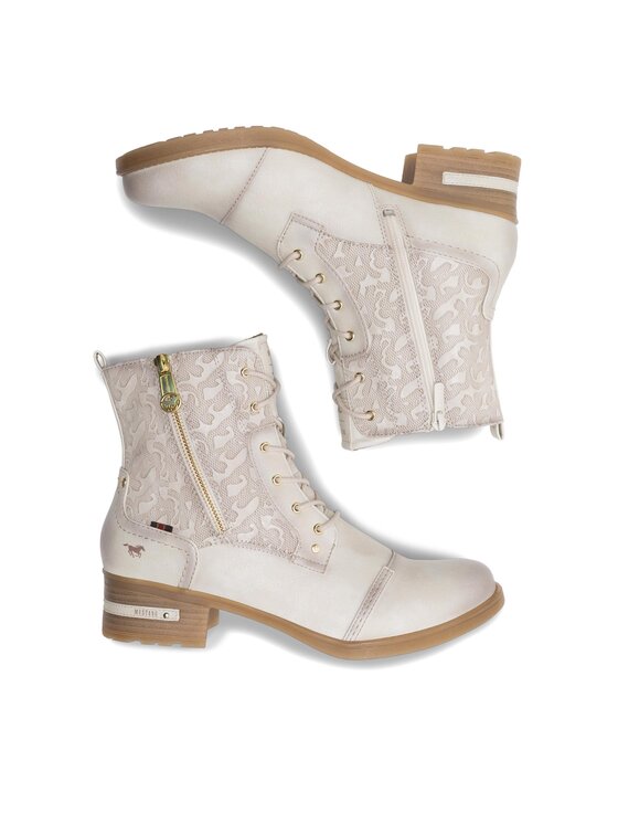 Mustang Bottines 1229 508 Beige Modivo