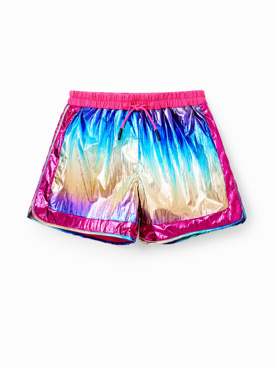 Desigual Desigual Šortky z materiálu 23SGPW02 Barevná Regular Fit