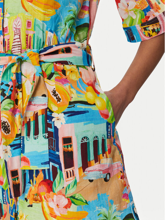 Seafolly Seafolly Vestito estivo Cuba 55442-DR Multicolore Relaxed Fit