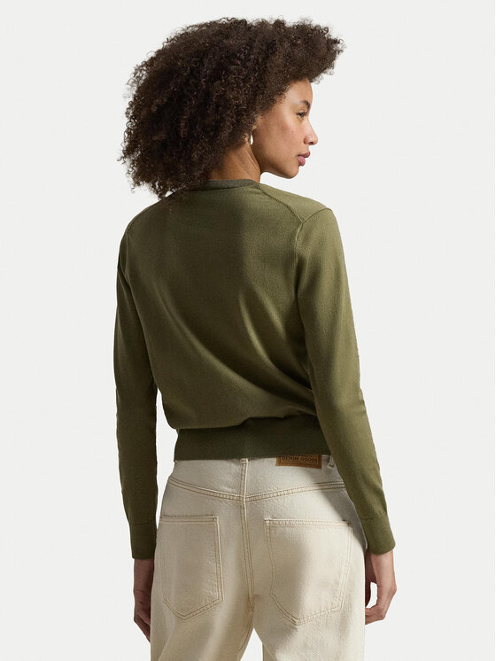 Polo Ralph Lauren Polo Ralph Lauren Pletena jopica 211971871501 Khaki Slim Fit