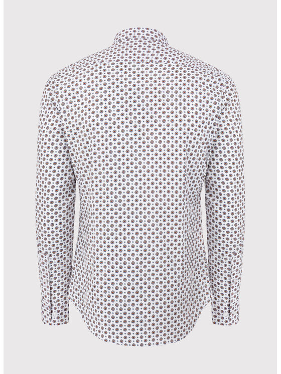 Pako Lorente Pako Lorente Koszula P23WF-1X-017 Biały Slim Fit