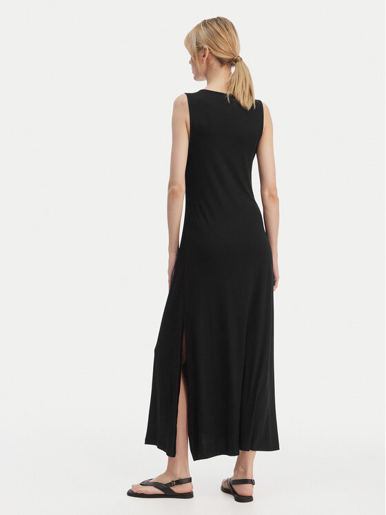 Emporio Armani Emporio Armani Rochie de vară EW003413 AF20240 UC001 Negru Regular Fit