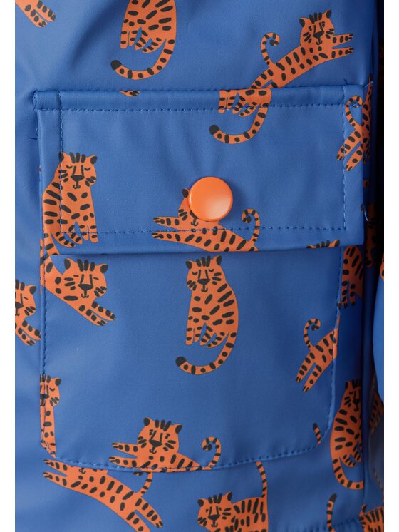 minoti minoti Kurtka przeciwdeszczowa C5504 Niebieski Regular Fit