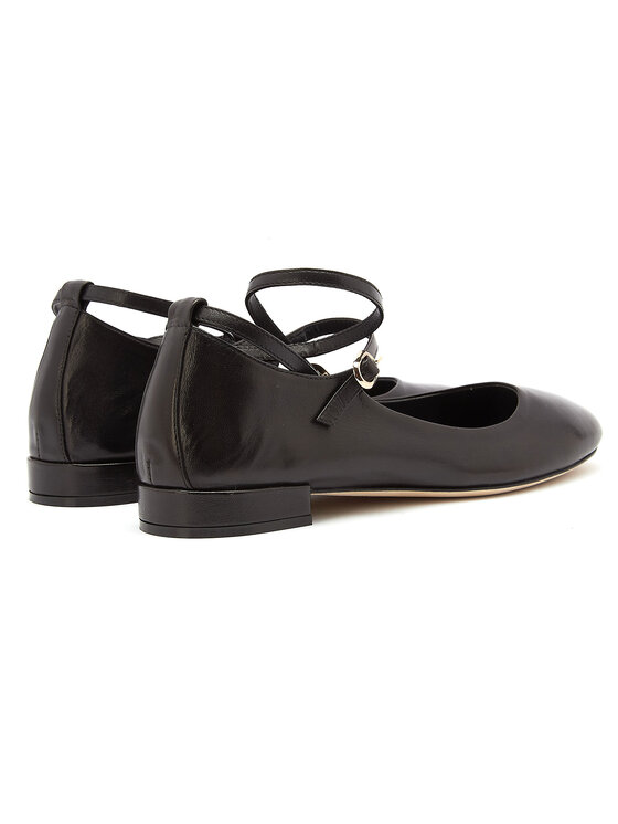 APIA APIA Baleriny Delphina Nero Czarny