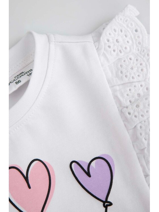 Coccodrillo Coccodrillo Halenka ZC5143102HGN-001 Bílá Regular Fit