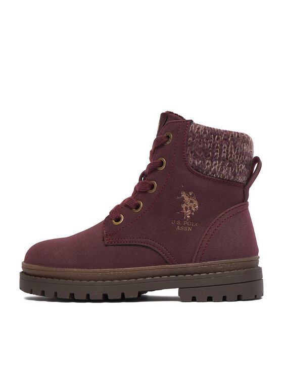 U.S. Polo Assn. U.S. Polo Assn. Polacchine EO-VLAD001K/GYT1-BOR003 Bordeaux