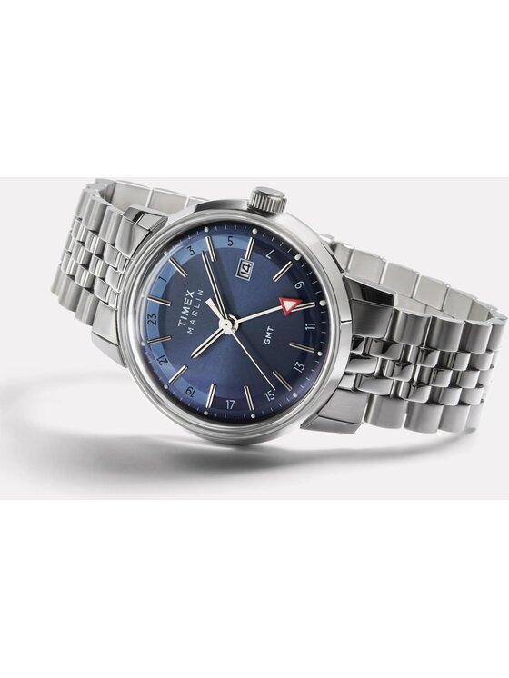 Timex Timex Hodinky TW2Y47600 Strieborná
