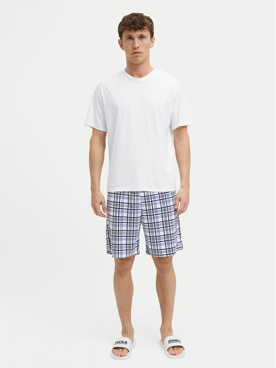 Jack&Jones Męska Piżama, rozmiar XXL, Biała, Max 12277165
